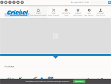 Tablet Screenshot of griebel-plettenberg.de